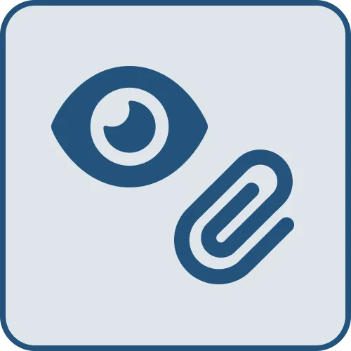 view attachment icon