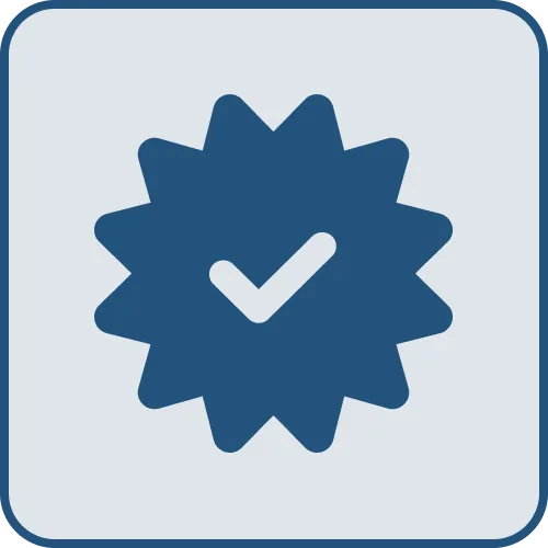 accredited icon