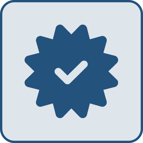 Icono de acreditado