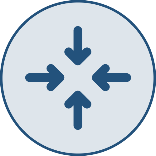 Icono de centralizado
