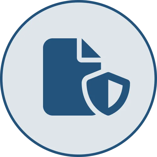 secure document icon
