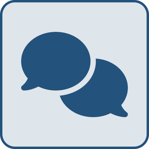 Icono de comunicacion home