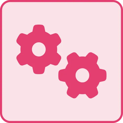 process gears icon