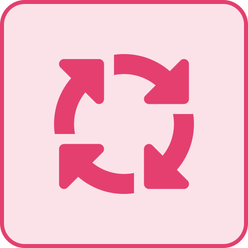 Icono de rotacion actualizado rosa