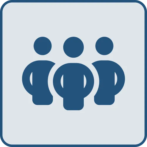 people and team software icon