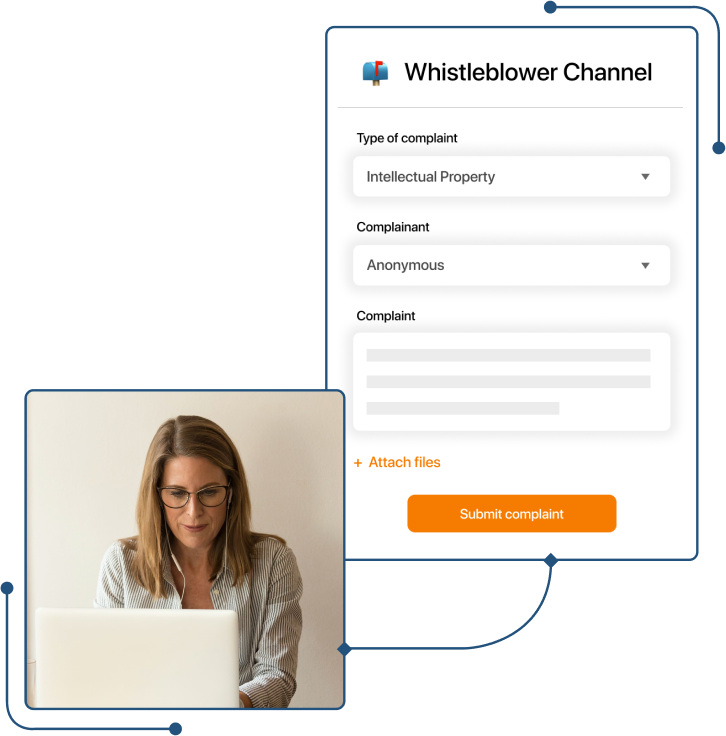 Captura de canal de denuncias EN en TramitApp