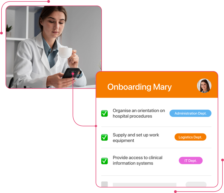 Captura de clinica enfermera medica salud onboarding general EN en TramitApp