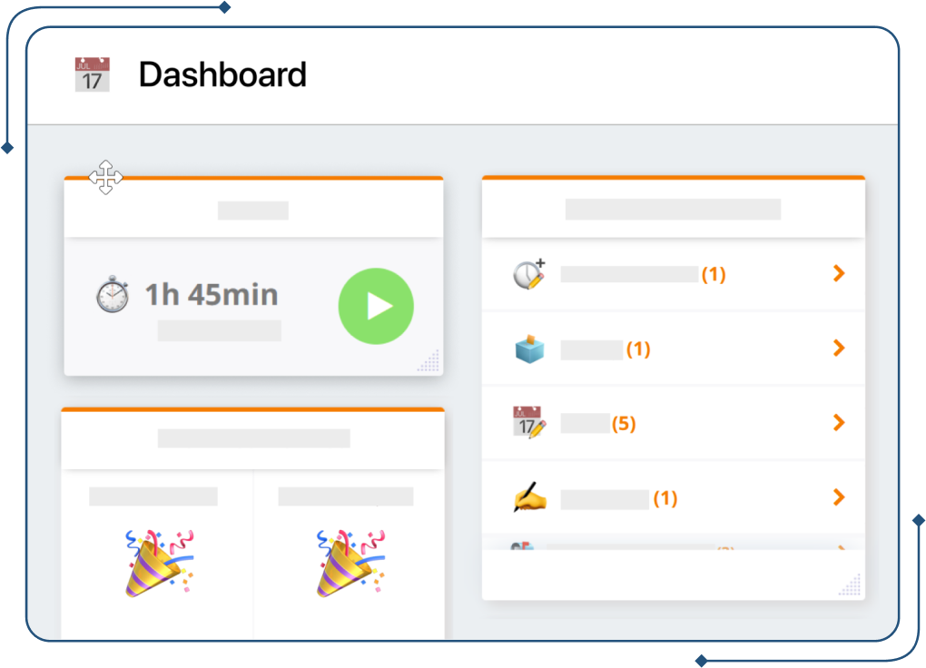 Captura de dashboard idiomas en TramitApp