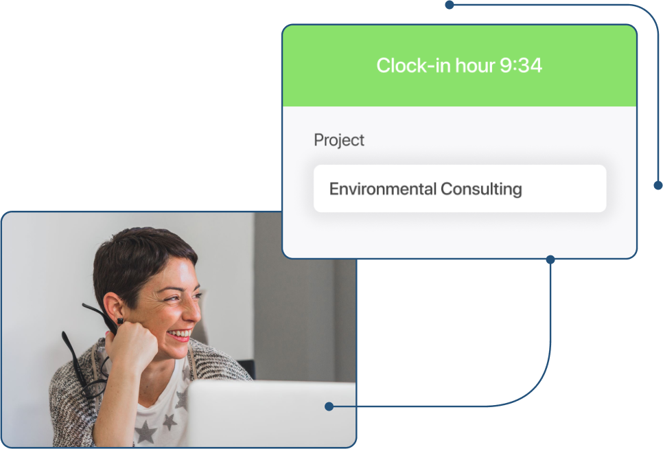 Captura de fichaje proyecto EN en TramitApp