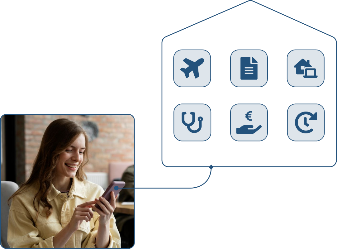 Captura de portal empleado en TramitApp