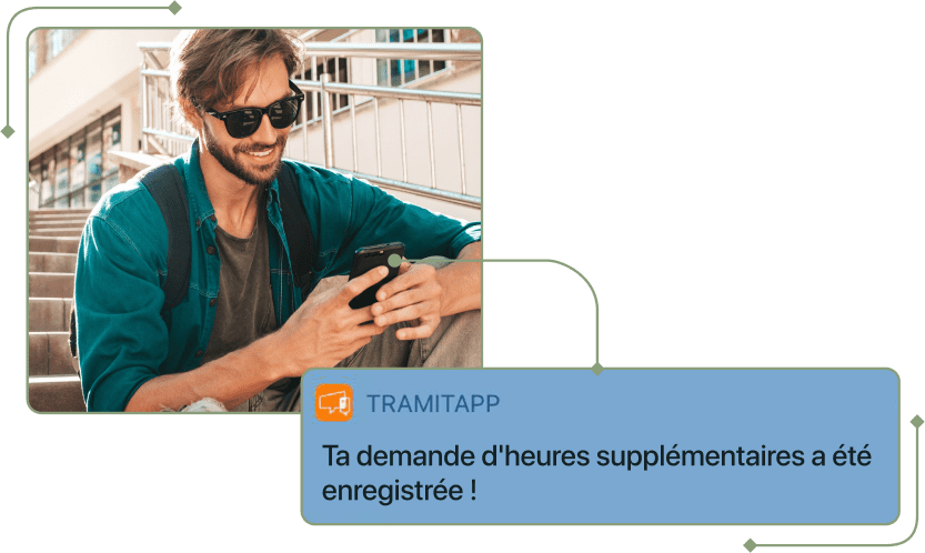 Captura de notificacion horas extra FR en TramitApp