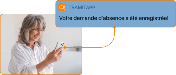 Captura de notificacion solicitud permiso registrada FR en TramitApp