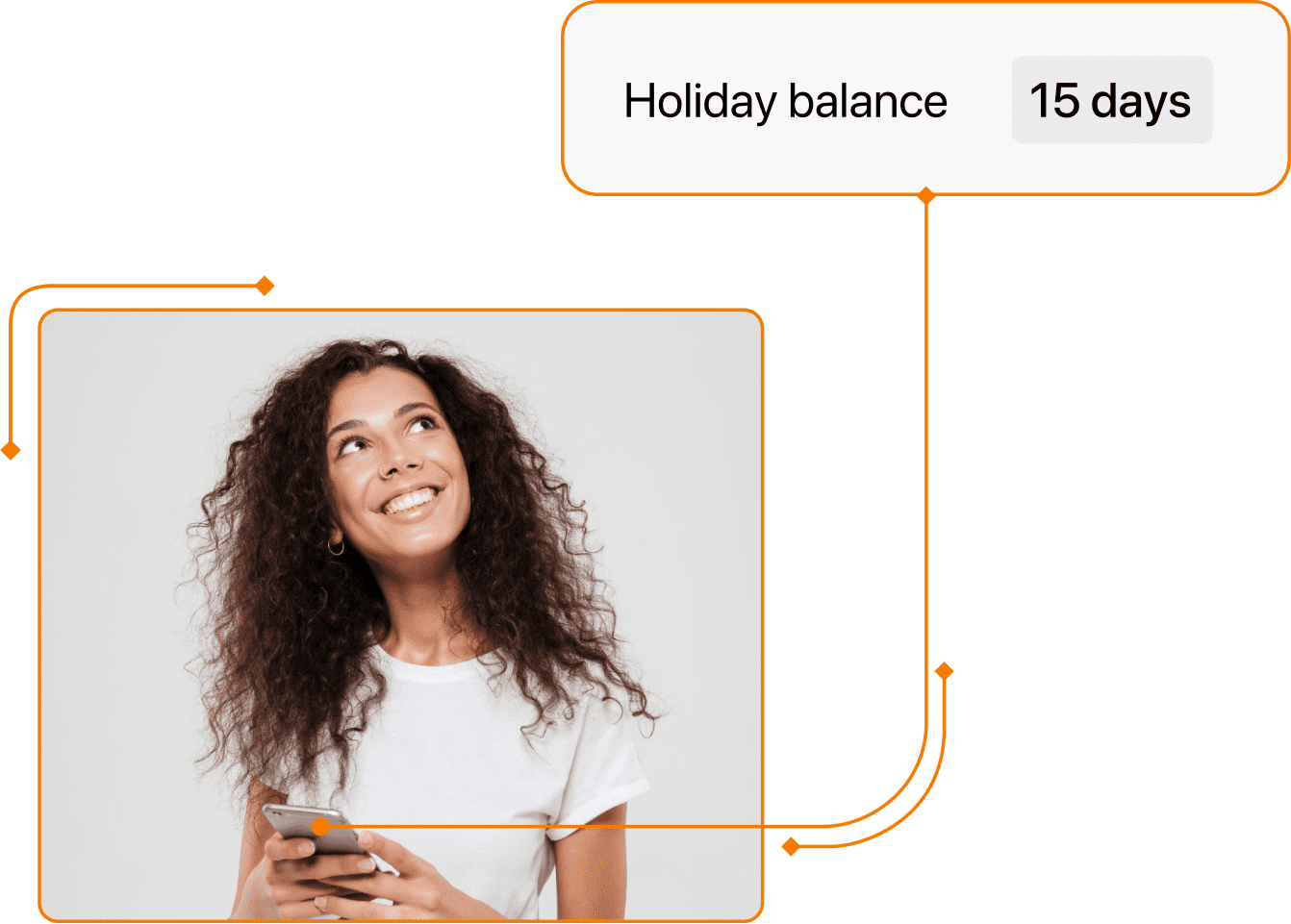 Captura de saldo vacaciones EN en TramitApp