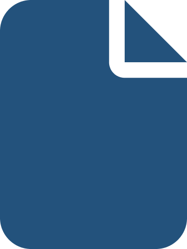 Icono de document blue