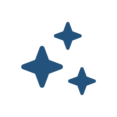 Icono de sparks blue