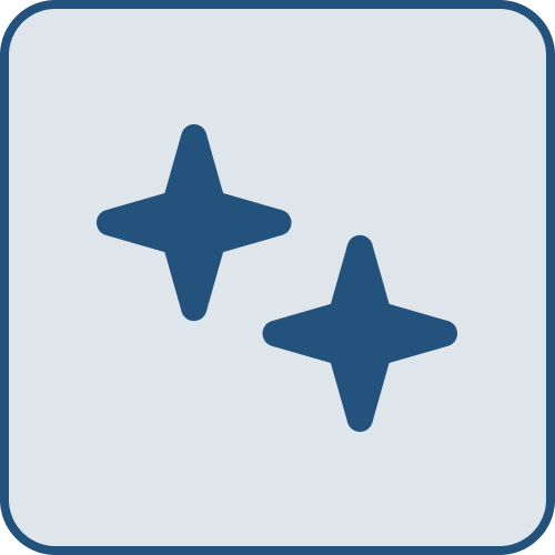 Icono de sparkles destellos brillos