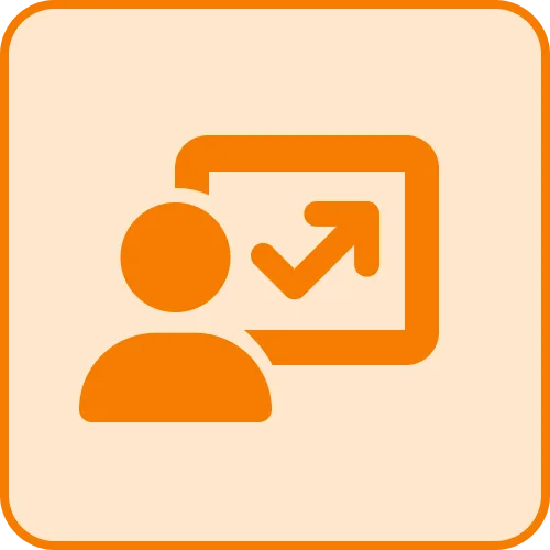 Performance evaluation module icon in the People Operations plan