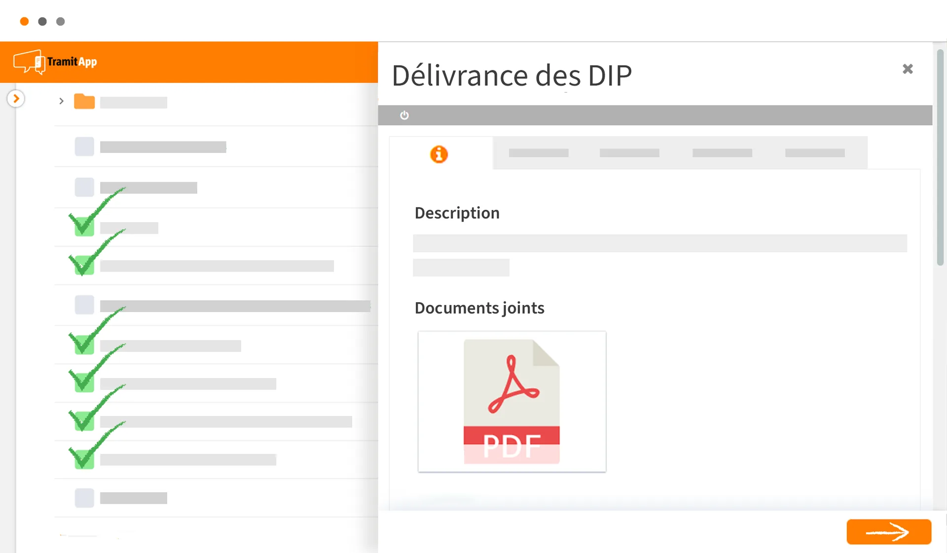 Livraison certifiée de documents EPI (équipement de protection individuelle) aux employés via TramitApp