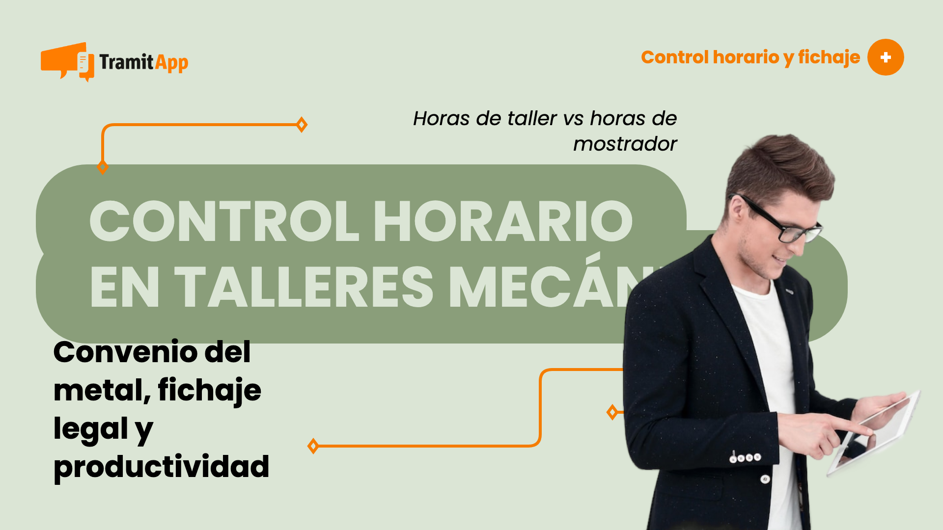 Control horario en talleres y automoción: cómo registrar horas de taller y mostrador
