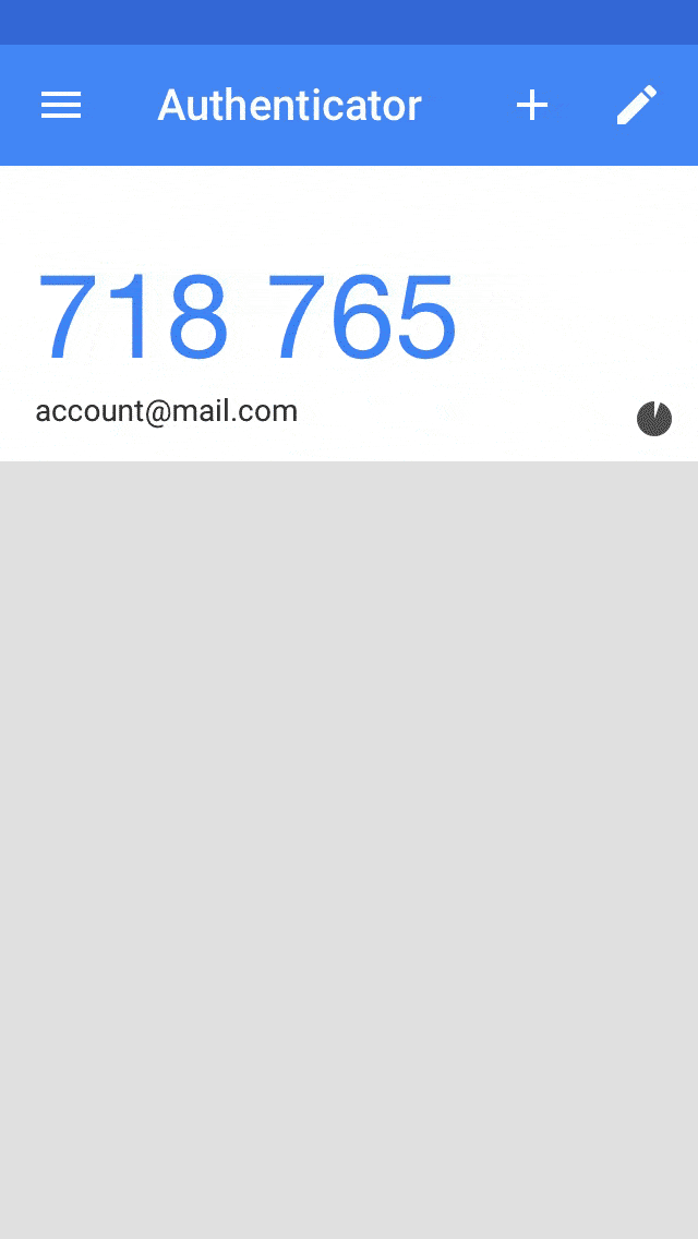 TramitApp Control Horario - Google Authenticator - Paso 4