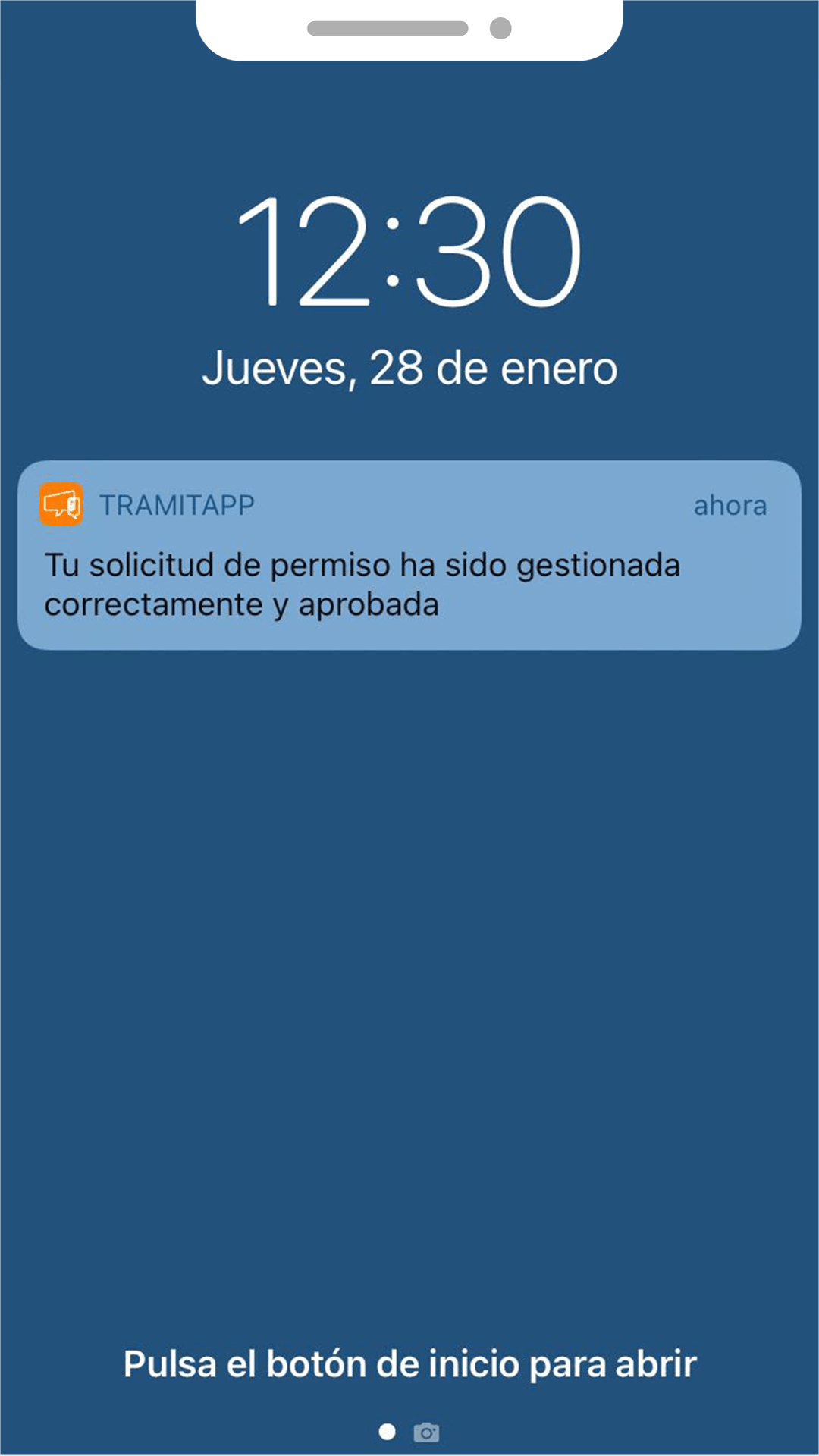 notificacion_permiso_aprobado Permiso de hospitalización de familiar aprobado