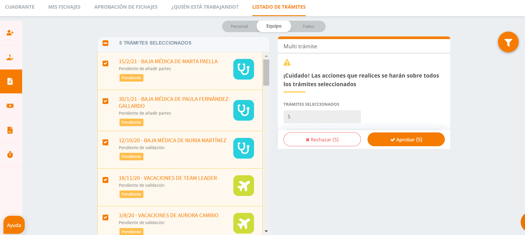 Nuevo Listado de Tramites 02