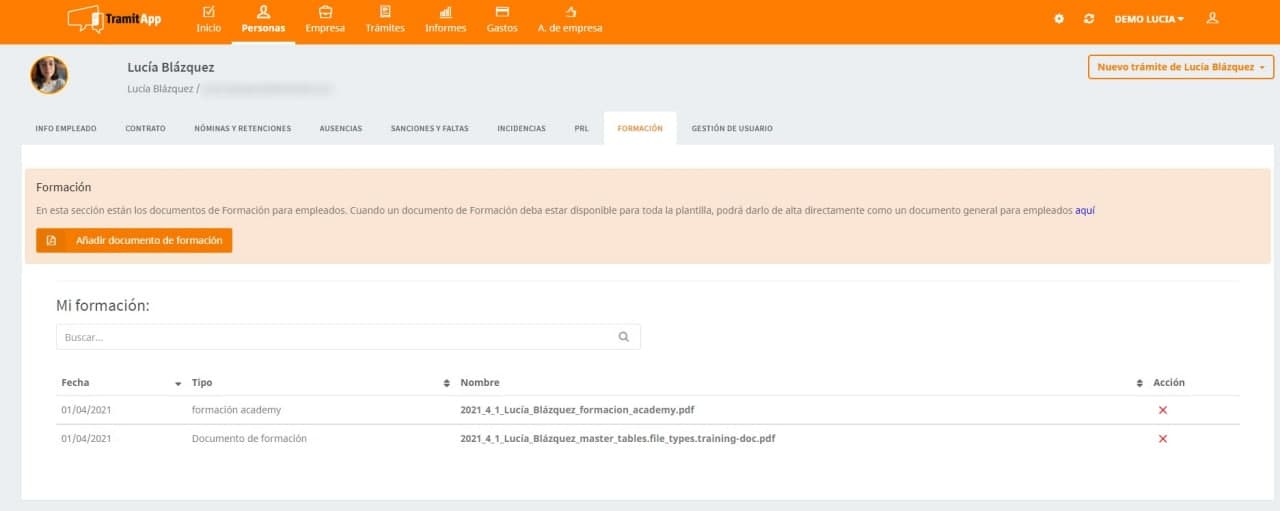 Módulo de formación