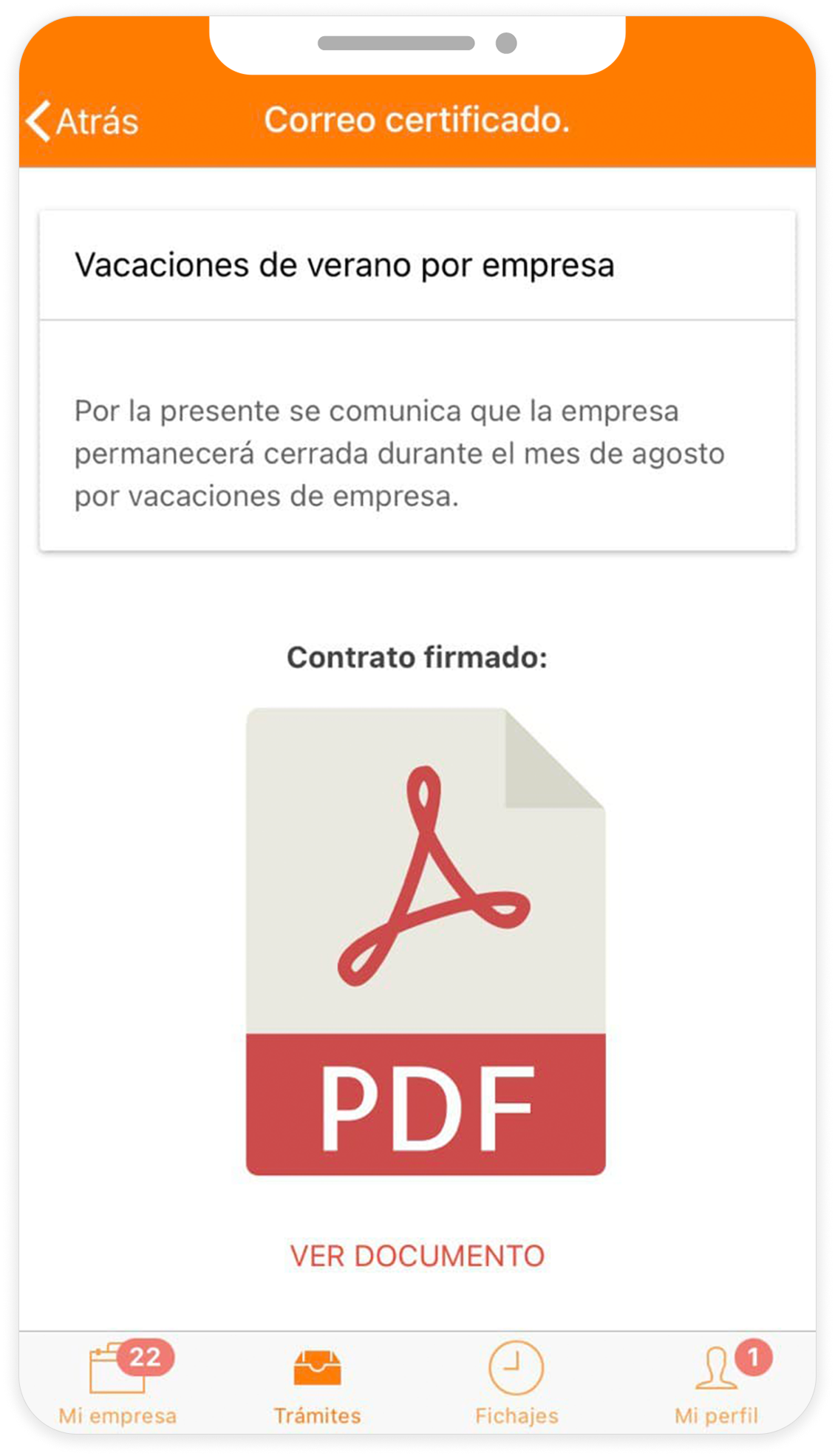 correo_certificado foto baja médica
