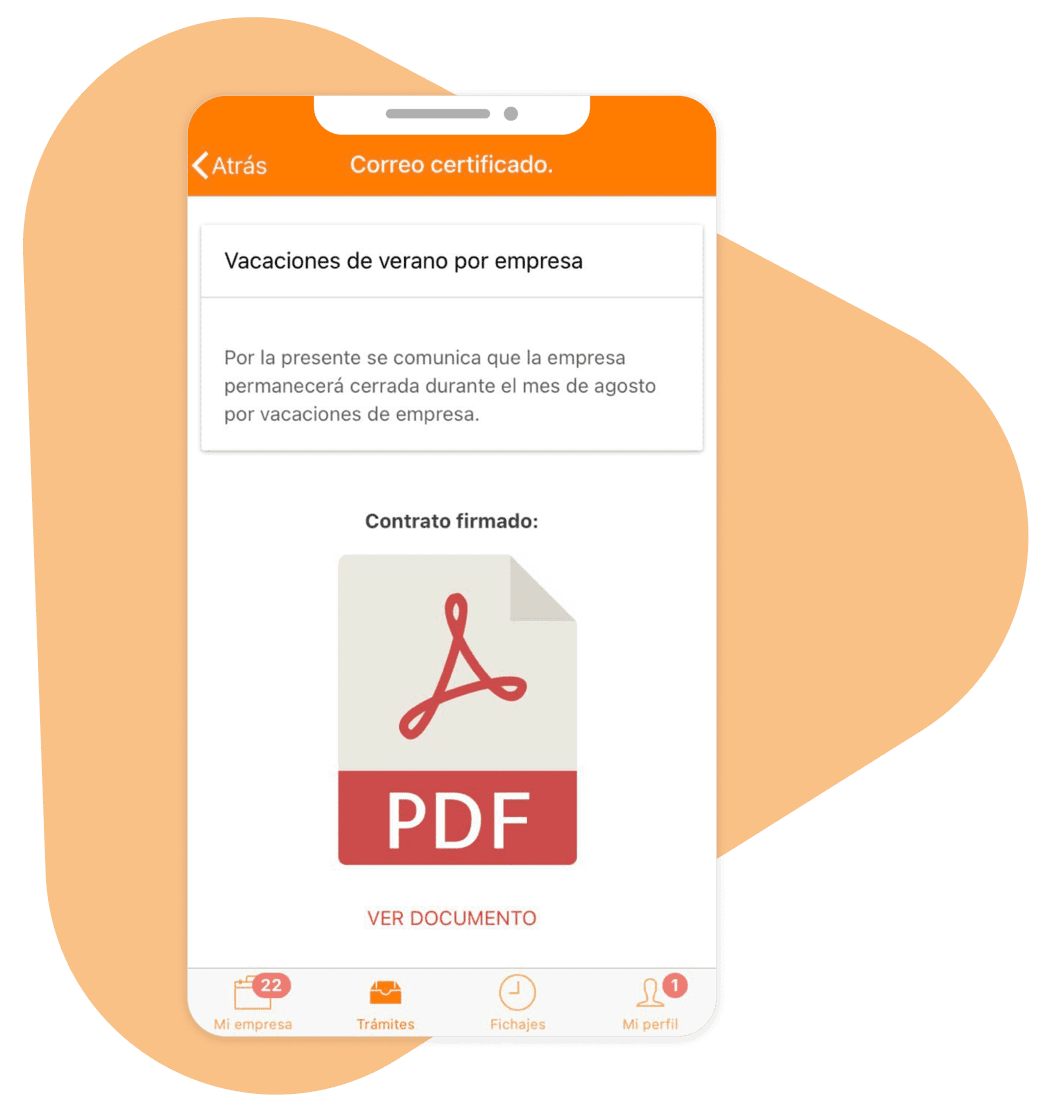Email certificado