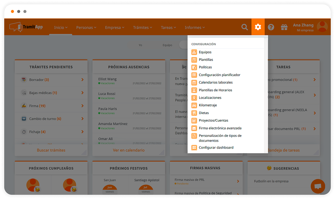 políticas tramitapp