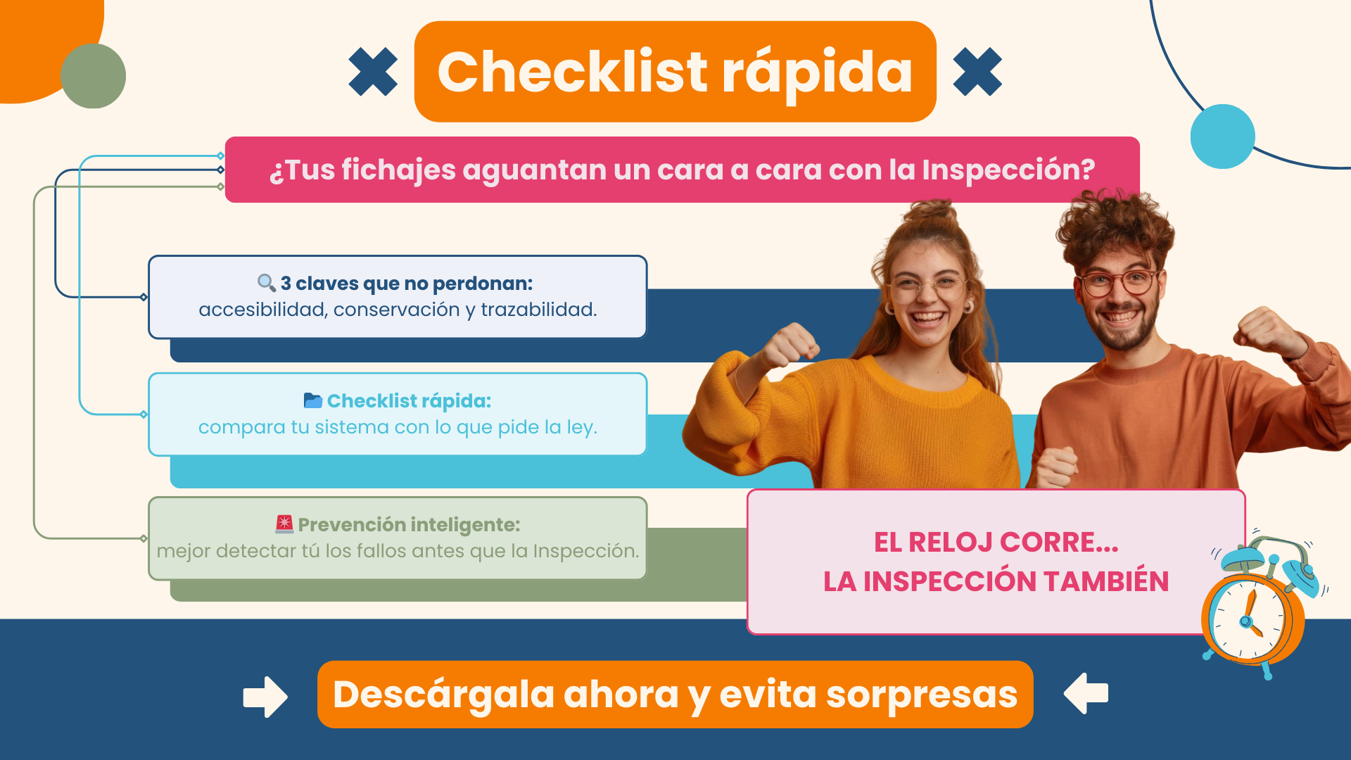 Descarga la cheklist para saber si tu sistema cumple con la inspección