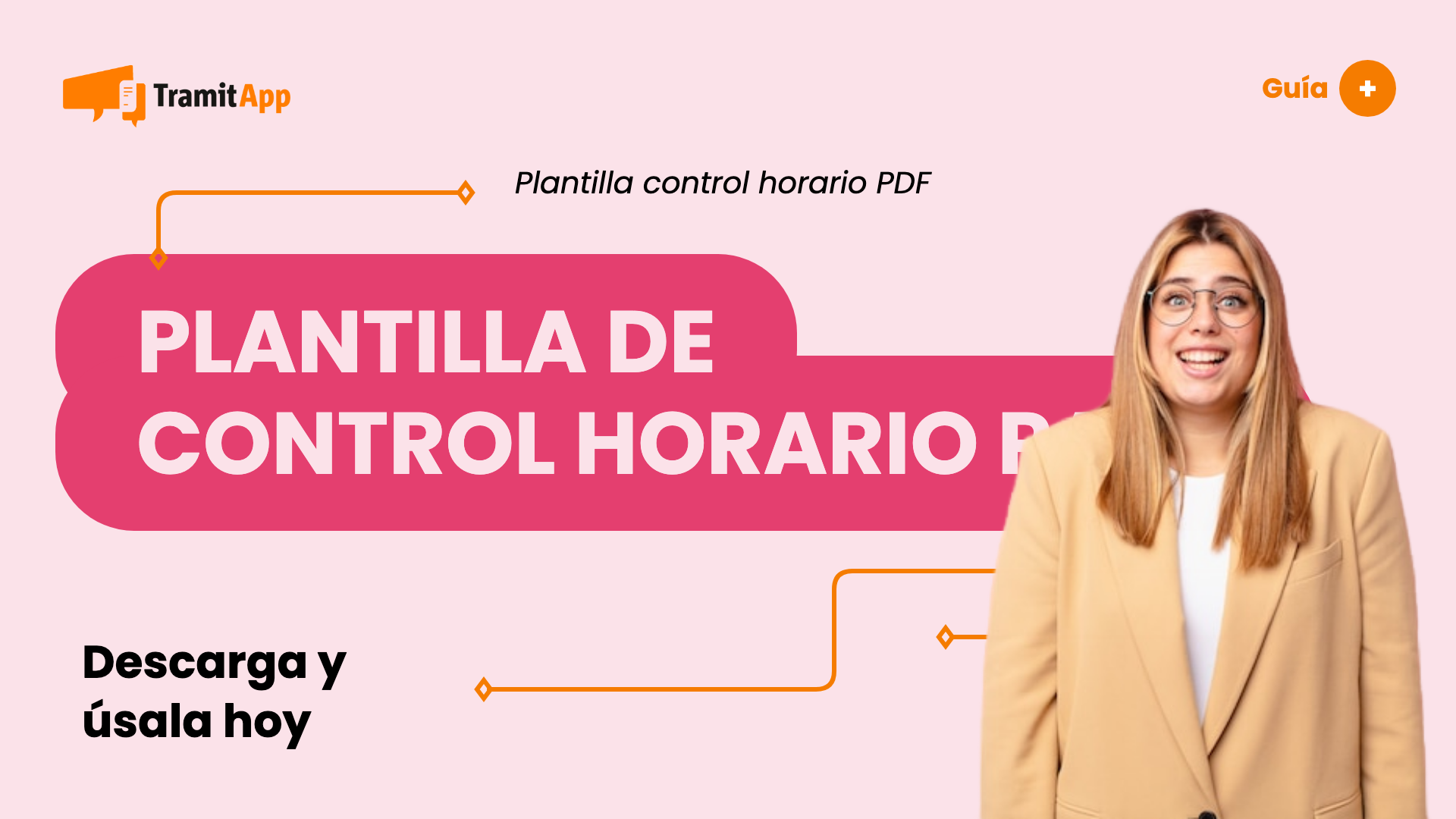 Plantilla de control horario para trabajadores (en formato PDF)